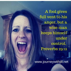 A fool gives full vent to his anger, but